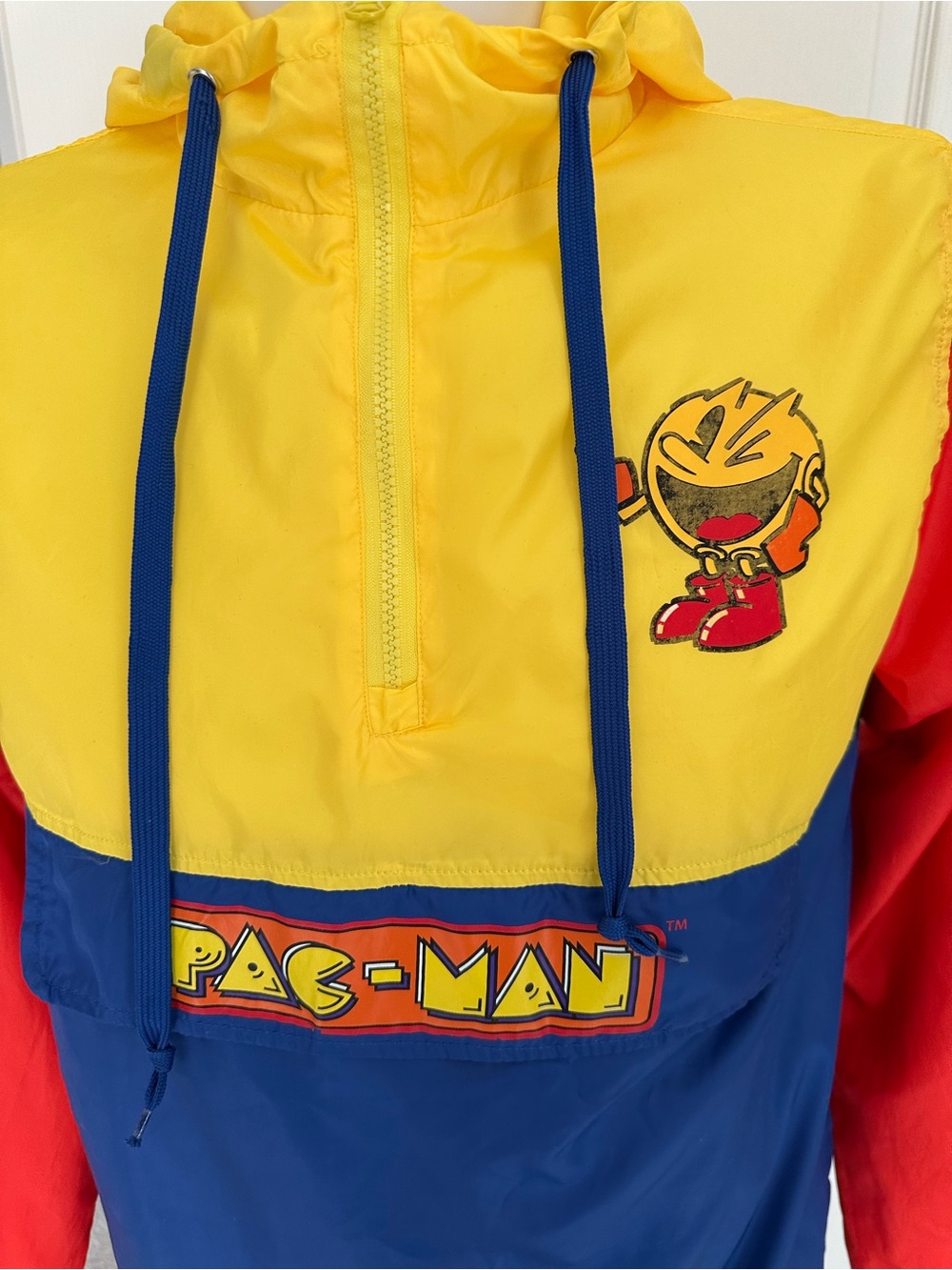 Pac-Man Windbreaker Jacket - Picture 2 of 12